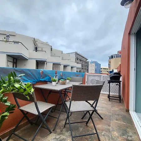 New Attic With Terrace And Air Conditioning At Canteras Parking Optional * Las Palmas de Gran Canaria