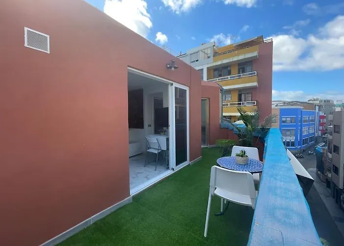 New Attic With Terrace And Air Conditioning At Canteras Parking Optional Apartamento Las Palmas de Gran Canaria