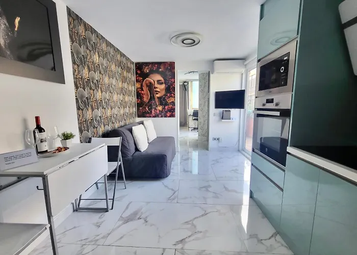 Apartament New Attic With Terrace And Air Conditioning At Canteras Parking Optional Las Palmas de Gran Canaria