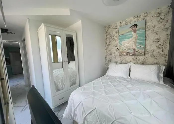 New Attic With Terrace And Air Conditioning At Canteras Parking Optional Apartamento